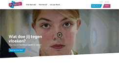 Desktop Screenshot of bondtegenvloeken.nl